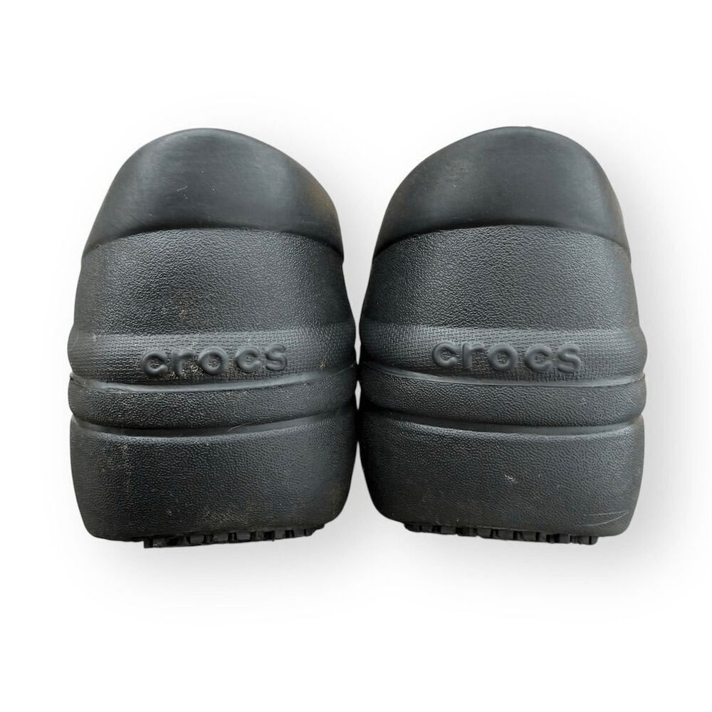 Crocs Women's Neria Pro II Black Work Clogs Slip-Resistant Comfort size 7 - Picture 6 of 11